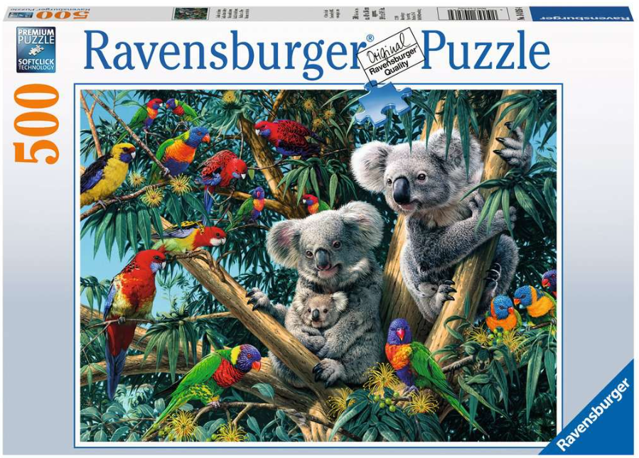Koalas In A Tree 500pc puzzle